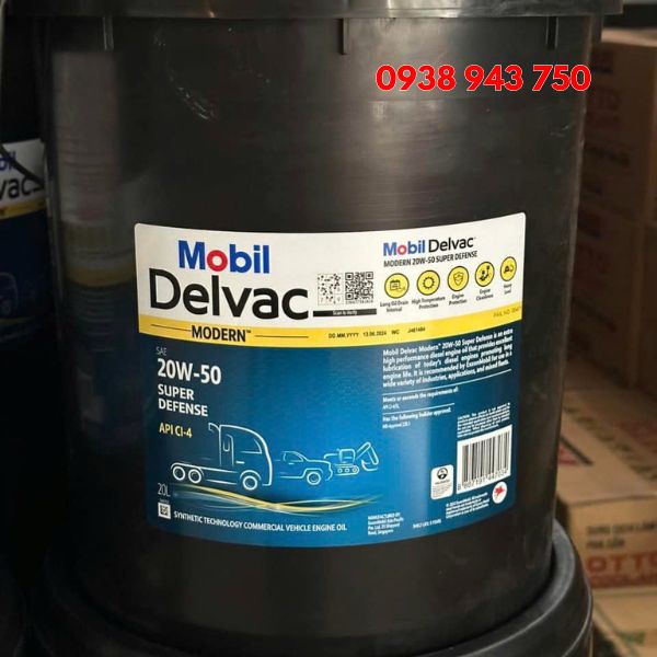 Dầu động cơ Mobil 20W-50 CI4 giá bao nhiêu