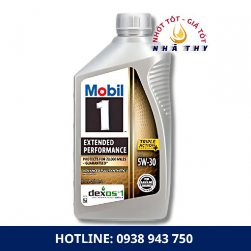 dau nhot nha thy dau nhot cao cap mobil 1 extended performance 5w 30