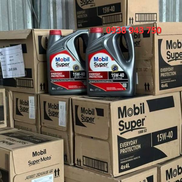 Dầu nhớt ô tô Mobil 15w40 giá bao nhiêu