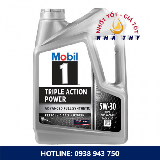 dau nhot nha thy dau nhot o to mobil triple action power 5w 30