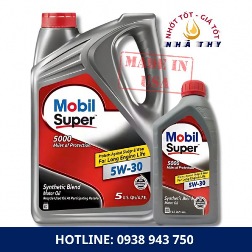 dau nhot nha thy nhot o to mobil super 5000 5w 30 usa 01