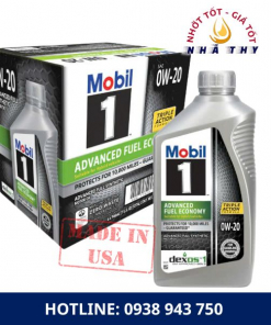 dau nhot nha thy dau nhot cao cap mobil 1 advanced fuel economy 0w 20 01