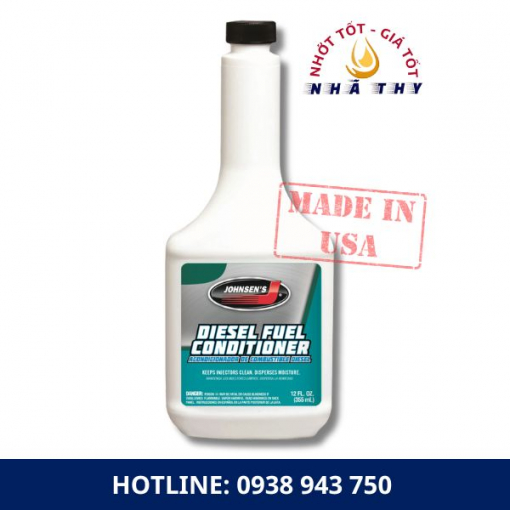 dau nhot nha thy dung dich ve sinh kim phun johnsens diesel fuel conditioner