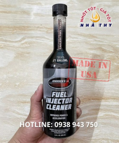 dau nhot nha thy dung dich ve sinh kim phun xang johnsens fuel injector cleaner 01