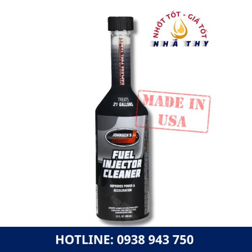 dau nhot nha thy dung dich ve sinh kim phun xang johnsens fuel injector cleaner