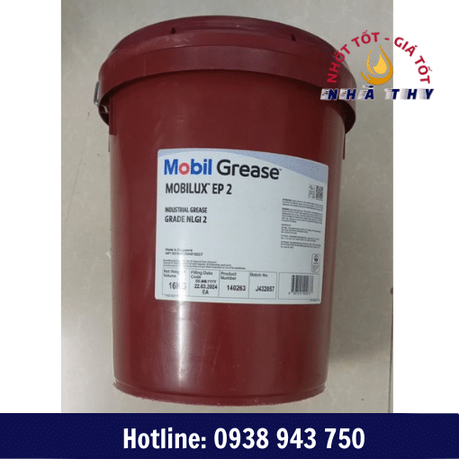 Mỡ Mobilux EP2 16kg