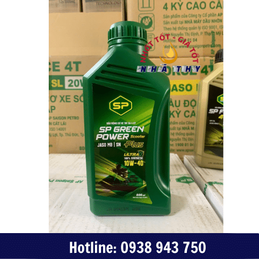 SP GREEN POWER SCOOTER PLUS SN 10W-40
