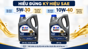 Đổi từ nhớt 5W-30 sang 10W-40